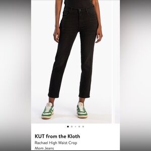KUT from the Kloth Black Cropped Jeans - Size 6